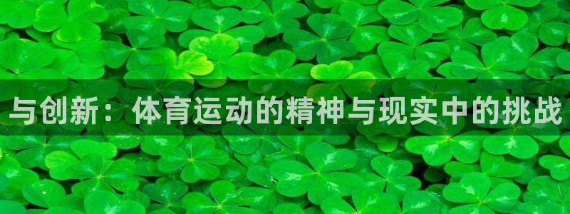 vsport体育官方平台体育：与创新：体育运动的精神
