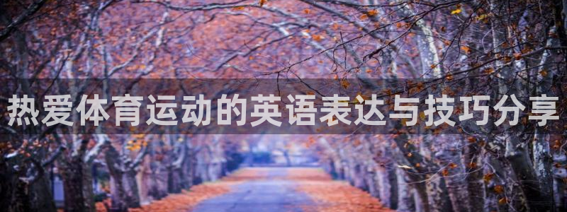 vsport体育官网下载平台假的吗是真的吗：热爱体育运动的英